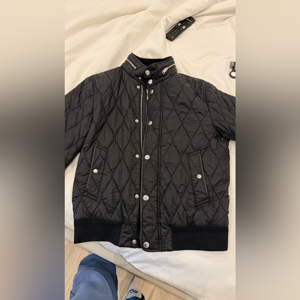 Burberry Black Quilted Men's Jacket